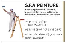 Logo de S.F.A PEINTURE, société de travaux en Rénovation complète d'appartements, pavillons, bureaux