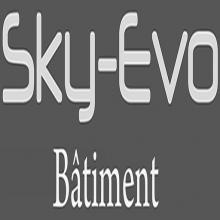 Logo de SKY-EVO, société de travaux en Construction, murs, cloisons, plafonds en plaques de plâtre