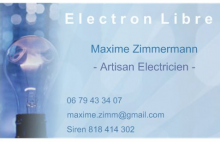 Logo de ELECTRON LIBRE, société de travaux en Installation électrique : rénovation complète ou partielle
