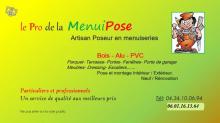 Poseur de toutes menuiseries PVC,ALU,BOIS neuf ou rénovation