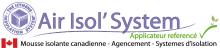 Logo de AIR ISOL'SYSTEM, société de travaux en Combles : isolation thermique