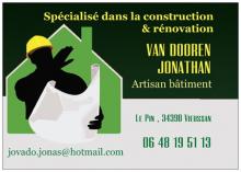 Logo de VAN DOOREN JONATHAN, société de travaux en Travaux divers