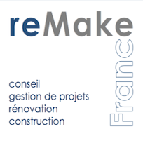 Logo de REMAKE SAS, société de travaux en Architecte (construction ou rénovation de maisons individuelles)