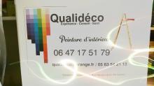 Logo de QUALIDECO, société de travaux en Travaux de décoration