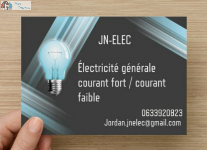 Logo de JN-ELEC, société de travaux en Installation électrique : rénovation complète ou partielle