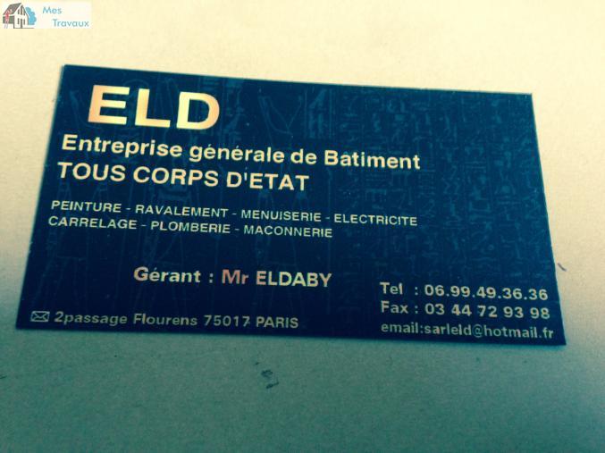 Logo de ELD, société de travaux en Rénovation complète d'appartements, pavillons, bureaux