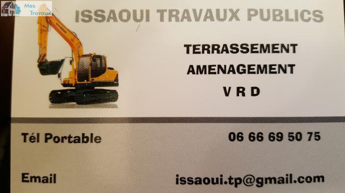 Logo de issaoui tp, société de travaux en Assainissement - Fosses septiques - forage