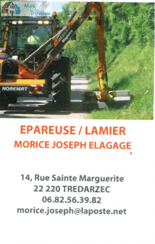 Logo de JOSEPH MORICE ELAGAGE, société de travaux en Travaux divers