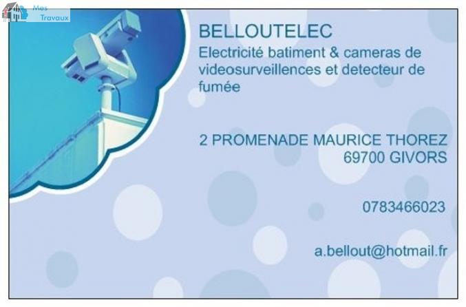 Logo de BELLOUTELEC, société de travaux en Dépannage électrique