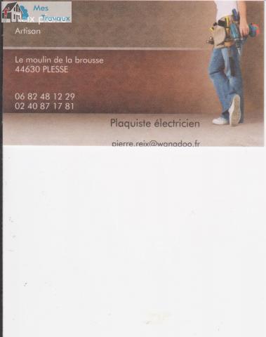 Logo de REIX PIERRE, société de travaux en Dépannage électrique