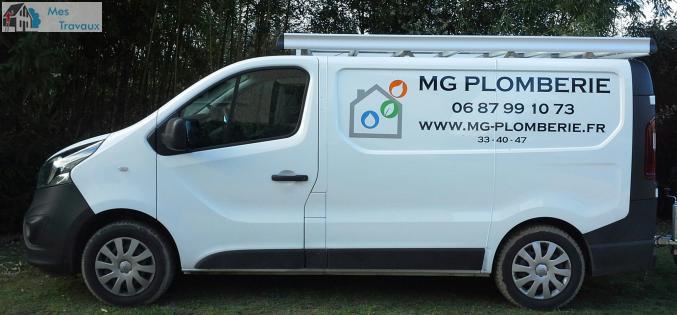 Logo de MG PLOMBERIE, société de travaux en Plomberie : installation ou rénovation complète