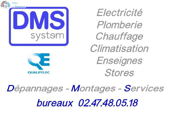 Logo de DMS, société de travaux en Dépannage électrique
