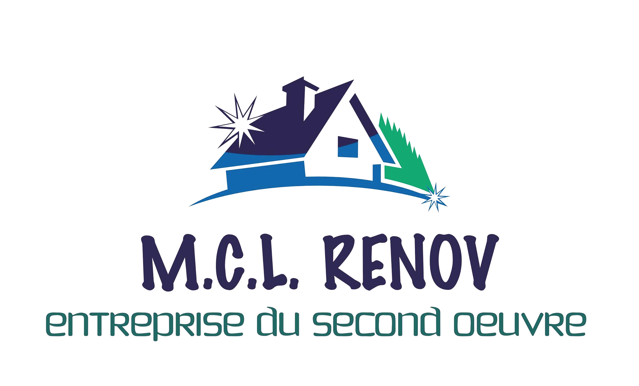 Logo de MCL RENOV, société de travaux en Construction, murs, cloisons, plafonds en plaques de plâtre