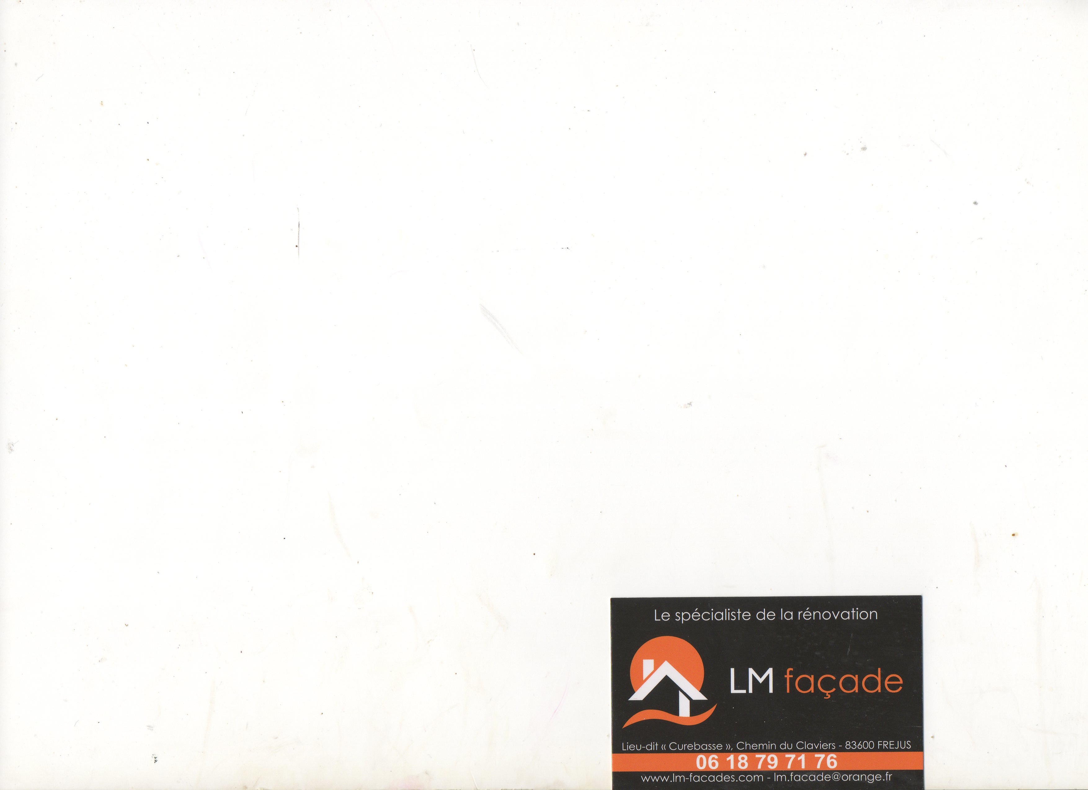 Logo de LM FACADES, société de travaux en Ravalement de façades