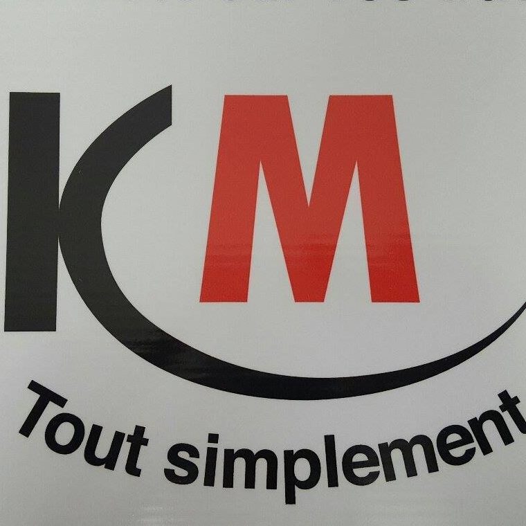 Logo de KM, société de travaux en Création d'un escalier sur mesure (bois, métal, béton, verre)