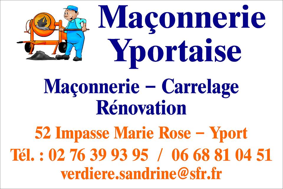 Logo de Maçonnerie Yportaise, société de travaux en Fourniture et pose de carrelage