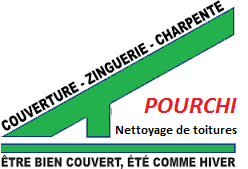 Logo de auto entrepreneur, société de travaux en Nettoyage toitures et façades