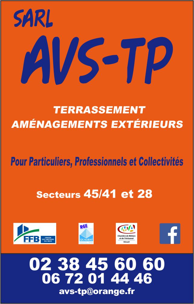 Logo de AVS-TP, société de travaux en Terrassement