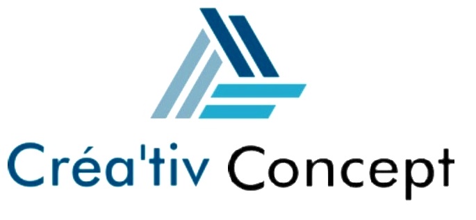 Logo de crea'tiv concept, société de travaux en Ravalement de façades