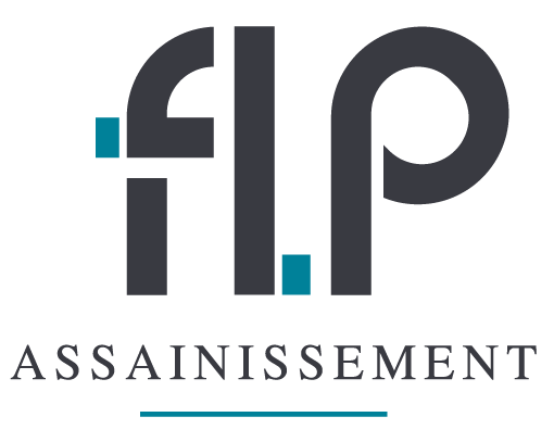 Logo de FLP ASSAINISSEMENT, société de travaux en Assainissement - Fosses septiques - forage