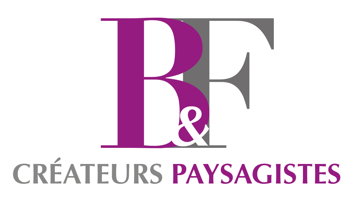 Logo de B&F Créateurs Paysagistes, société de travaux en Création de jardins, pelouses et de parcs
