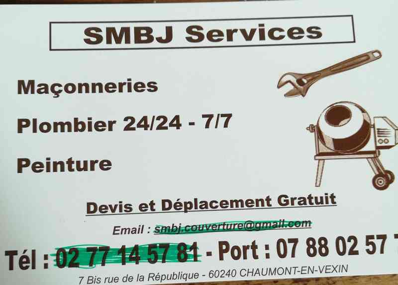 Logo de Smbj, société de travaux en Réalisation de chape béton