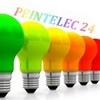 Logo de PEINTELEC 24, société de travaux en Installation électrique : rénovation complète ou partielle