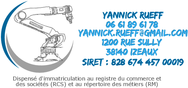 Logo de Yannick RUEFF, société de travaux en Petits travaux en électricité (rajout de prises, de luminaires ...)