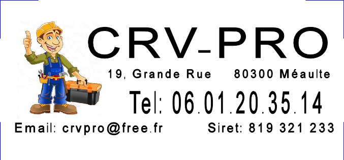 Logo de CRV-PRO, société de travaux en Création complète de salle de bains