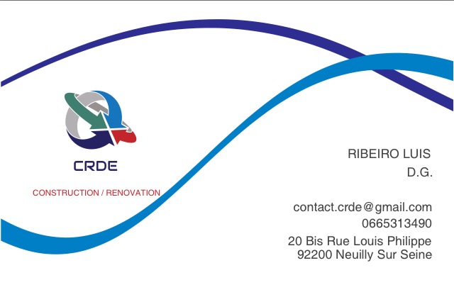 Logo de CRDE, société de travaux en Rénovation complète d'appartements, pavillons, bureaux