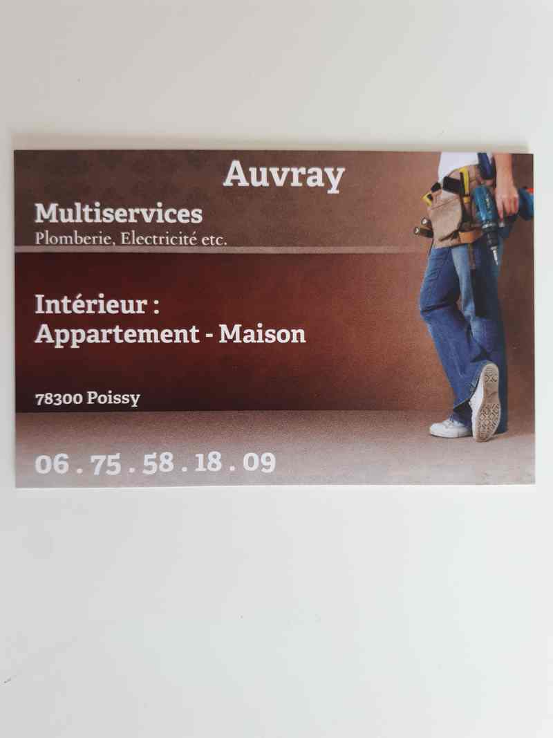 Logo de Auvray, société de travaux en Petits travaux en électricité (rajout de prises, de luminaires ...)