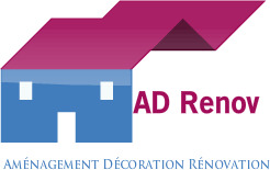 Logo de ad renov, société de travaux en Fourniture et pose parquets
