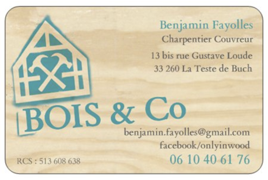 Logo de Bois&Co, société de travaux en Extension de maison