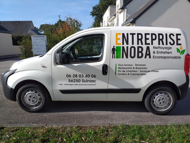 Logo de ENTREPRISE NOBA, société de travaux en Nettoyage toitures et façades
