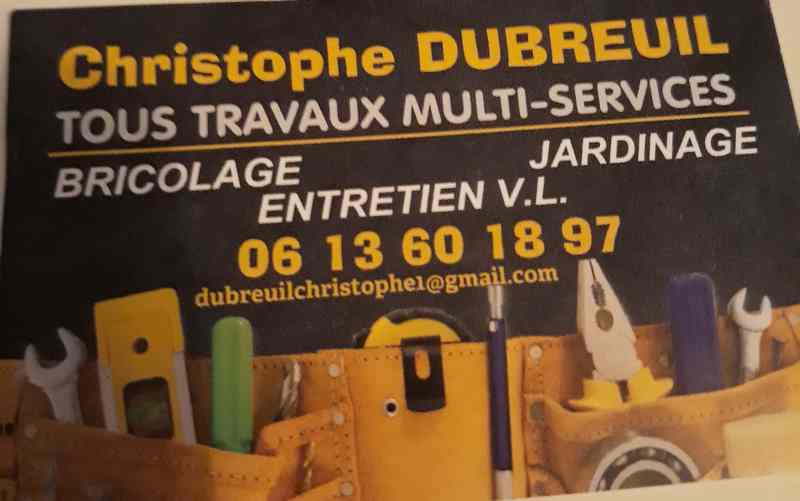 Logo de Dubreuil Christophe, société de travaux en Fourniture et pose de carrelage