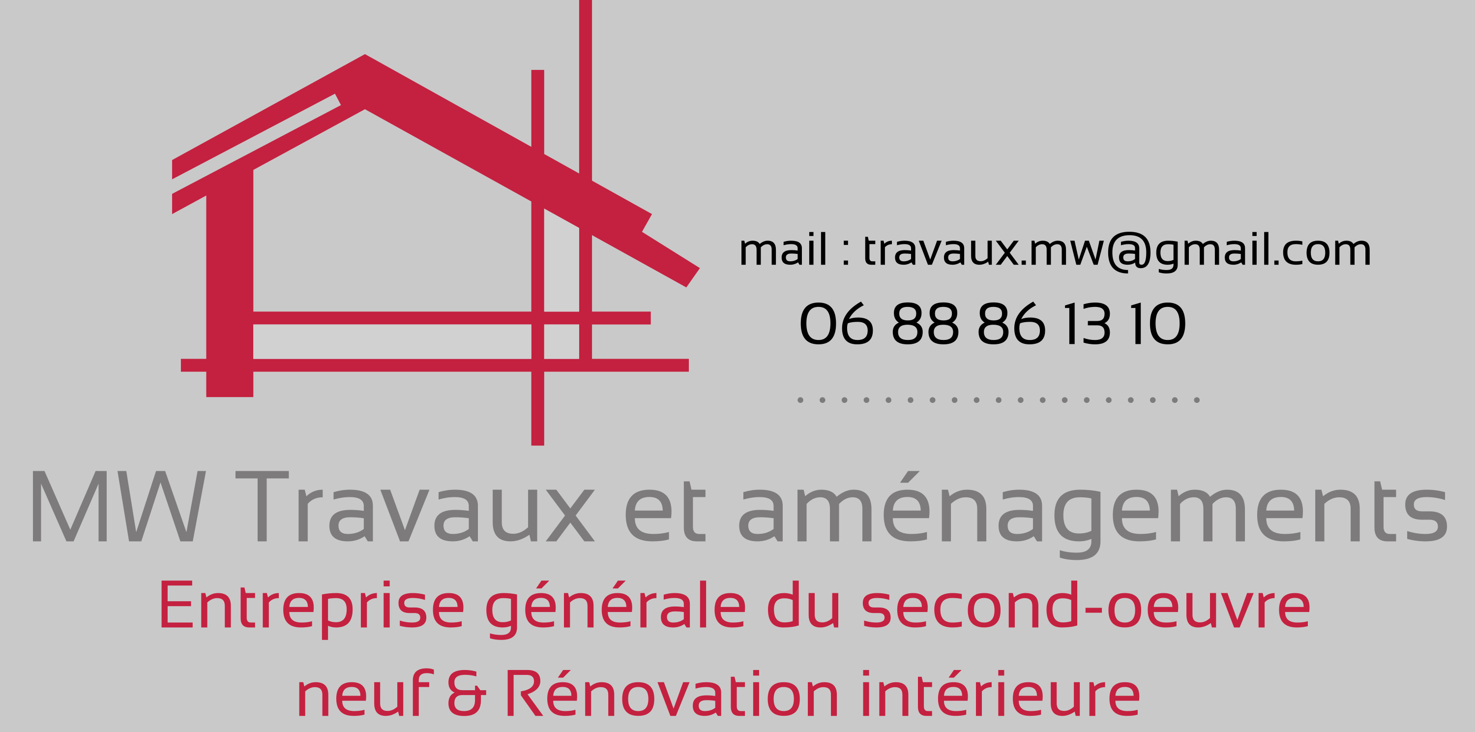 Logo de MW travaux et aménagements, société de travaux en Combles : isolation thermique