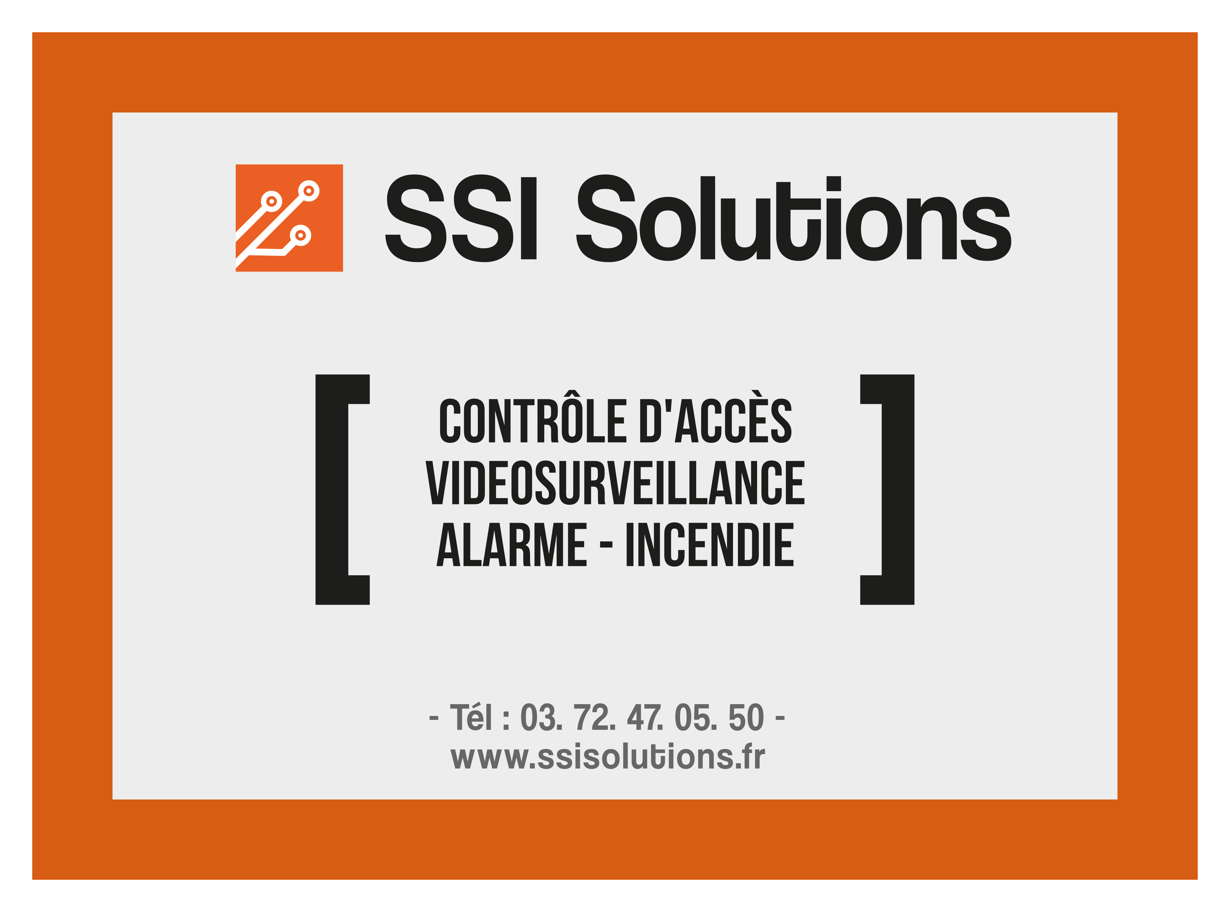 Logo de SSI SOLUTIONS, société de travaux en Systèmes de motorisation pour portails automatiques