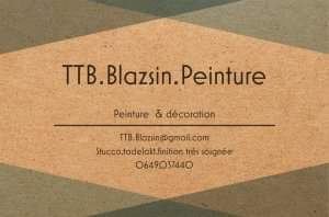 Logo de Ttb. Blazsin, société de travaux en Peinture : mur, sol, plafond