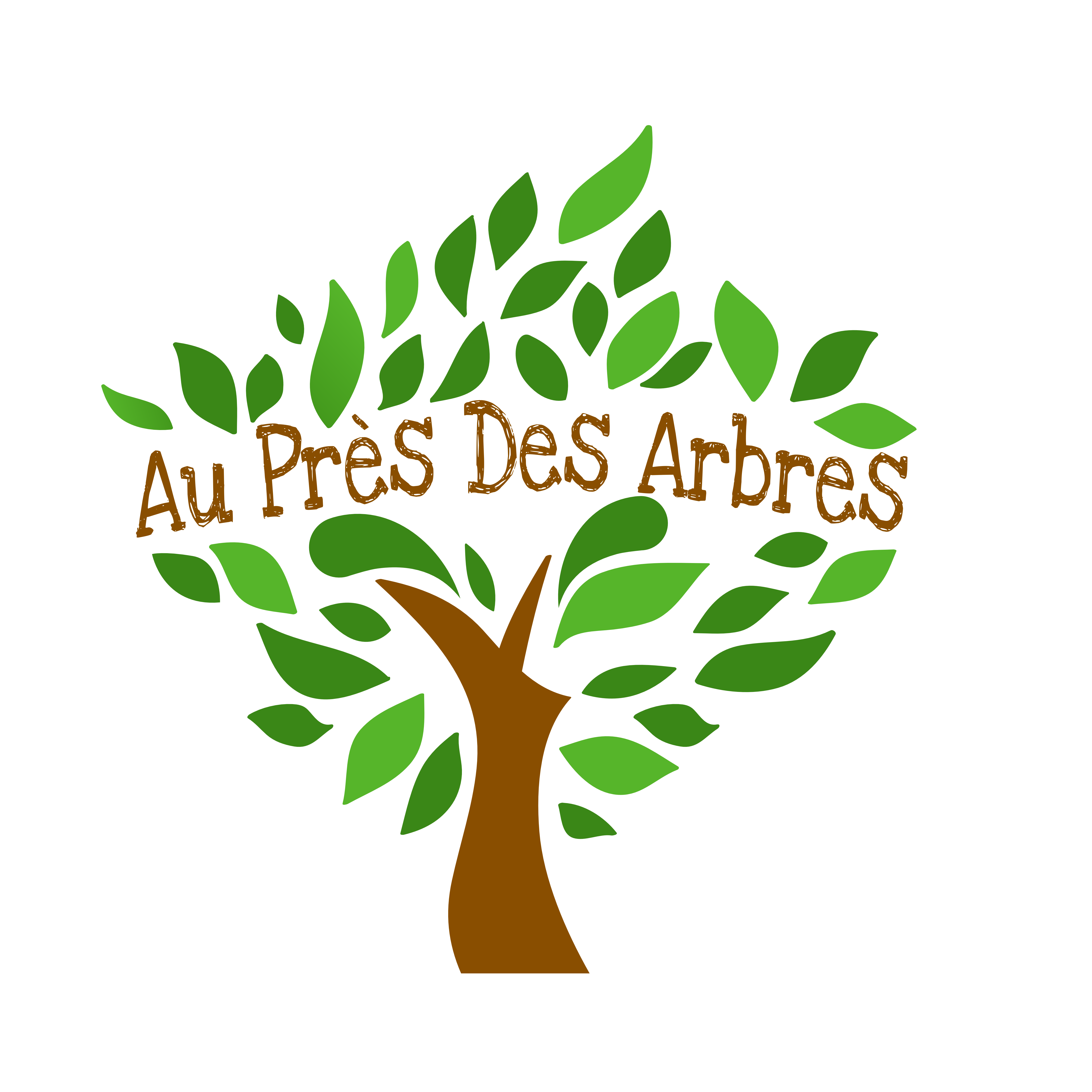 Logo de Au Près Des Arbres, société de travaux en Abatage d'arbres