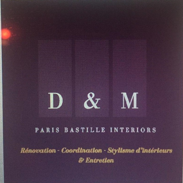 Logo de D&M INTERIORS, société de travaux en Peinture : mur, sol, plafond
