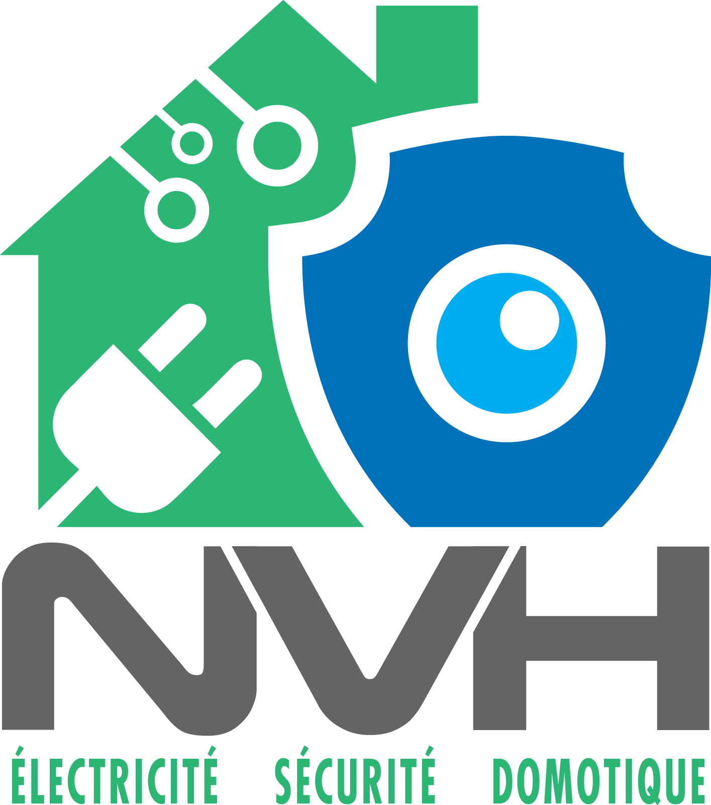 Logo de NVH, société de travaux en Alarme domicile