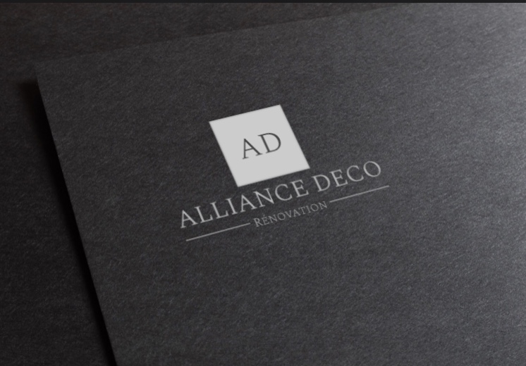 Logo de alliance deco, société de travaux en Peinture : mur, sol, plafond