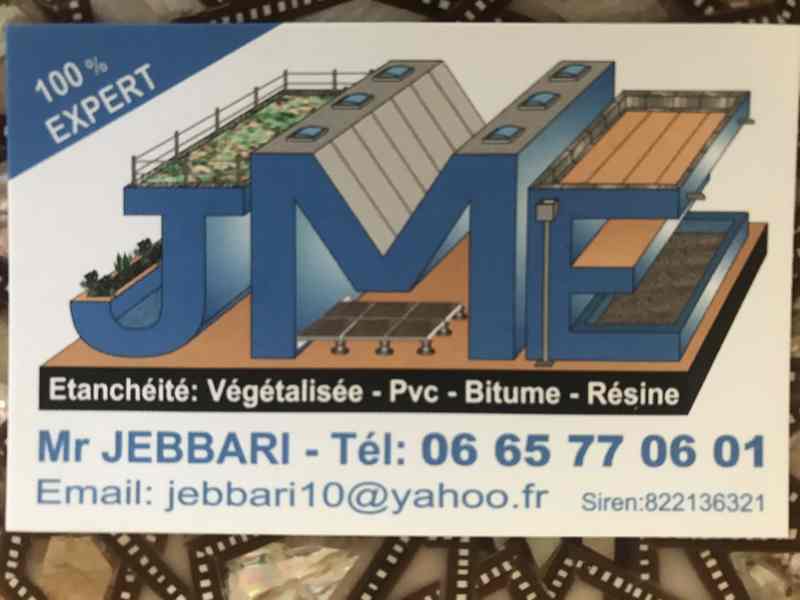 Logo de Sas JME etanchietè, société de travaux en Etanchéité - Isolation des terrasses