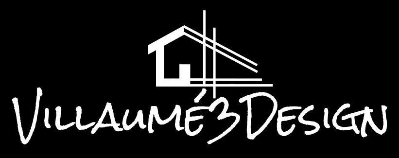 Logo de Villaumé3Design, société de travaux en Fourniture et assemblage de mobilier de cuisine