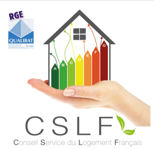 Logo de sas CSLF, société de travaux en Réparation de toiture