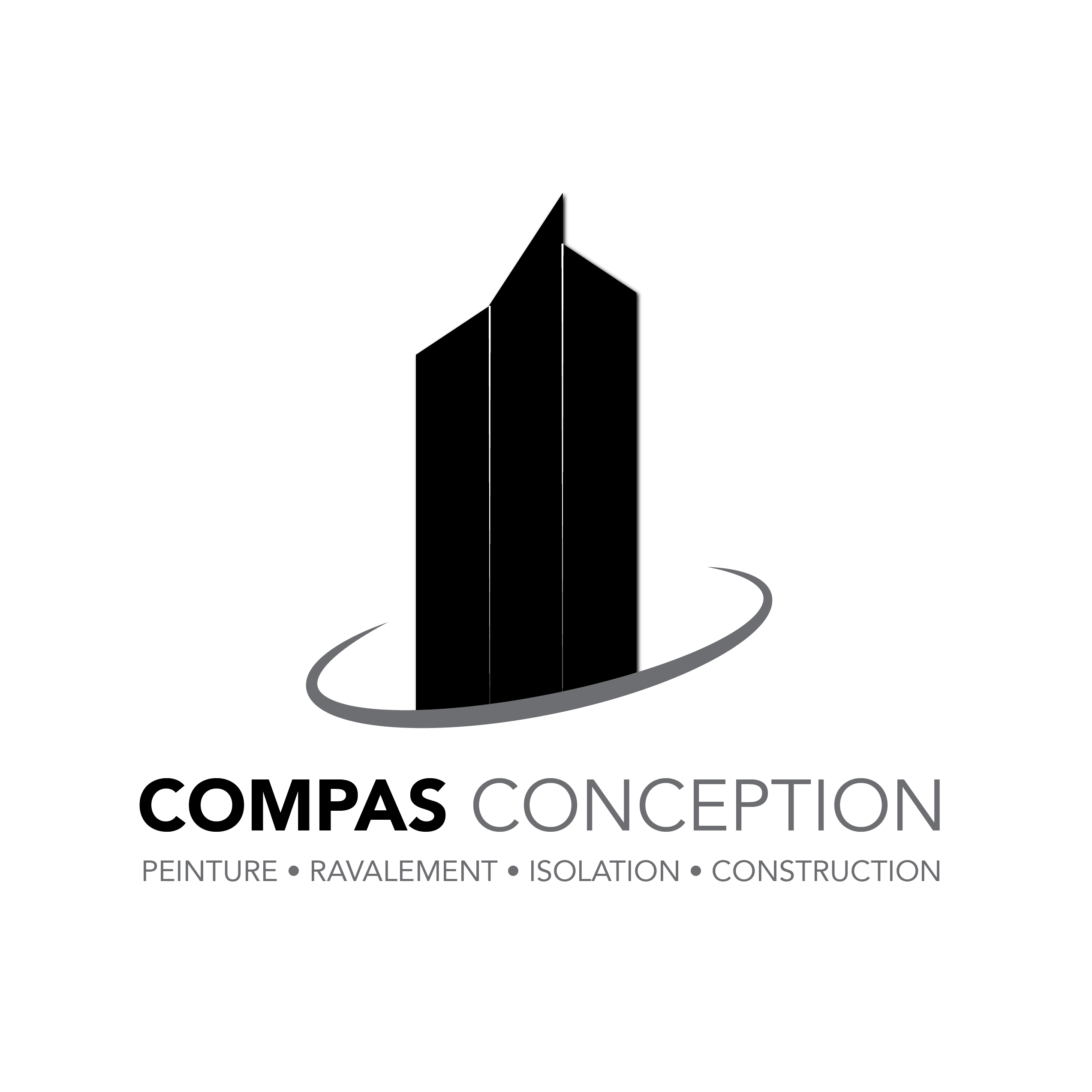 Logo de Compas Conception, société de travaux en Construction de maison