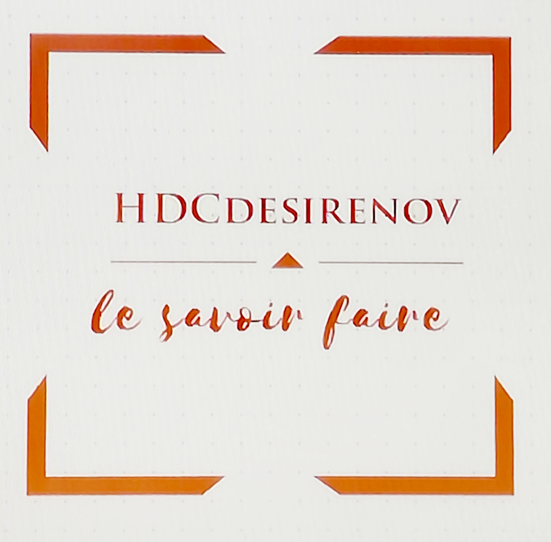 Logo de Hdcdesirenov, société de travaux en Maçonnerie : construction de murs, cloisons, murage de porte