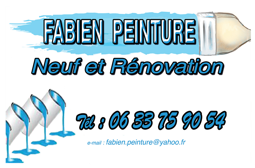 Logo de Fabien Peinture, société de travaux en Peinture : mur, sol, plafond