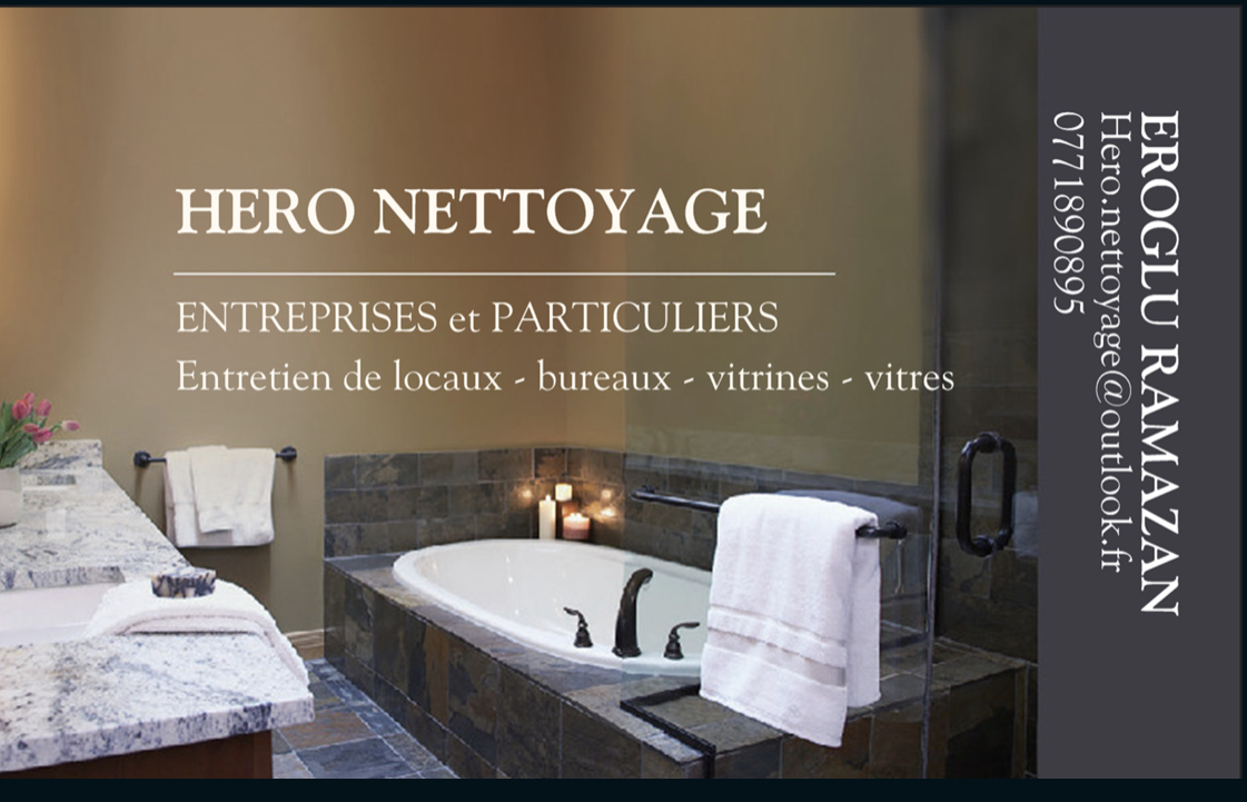 Logo de Hero nettoyage, société de travaux en Nettoyage de copropriété