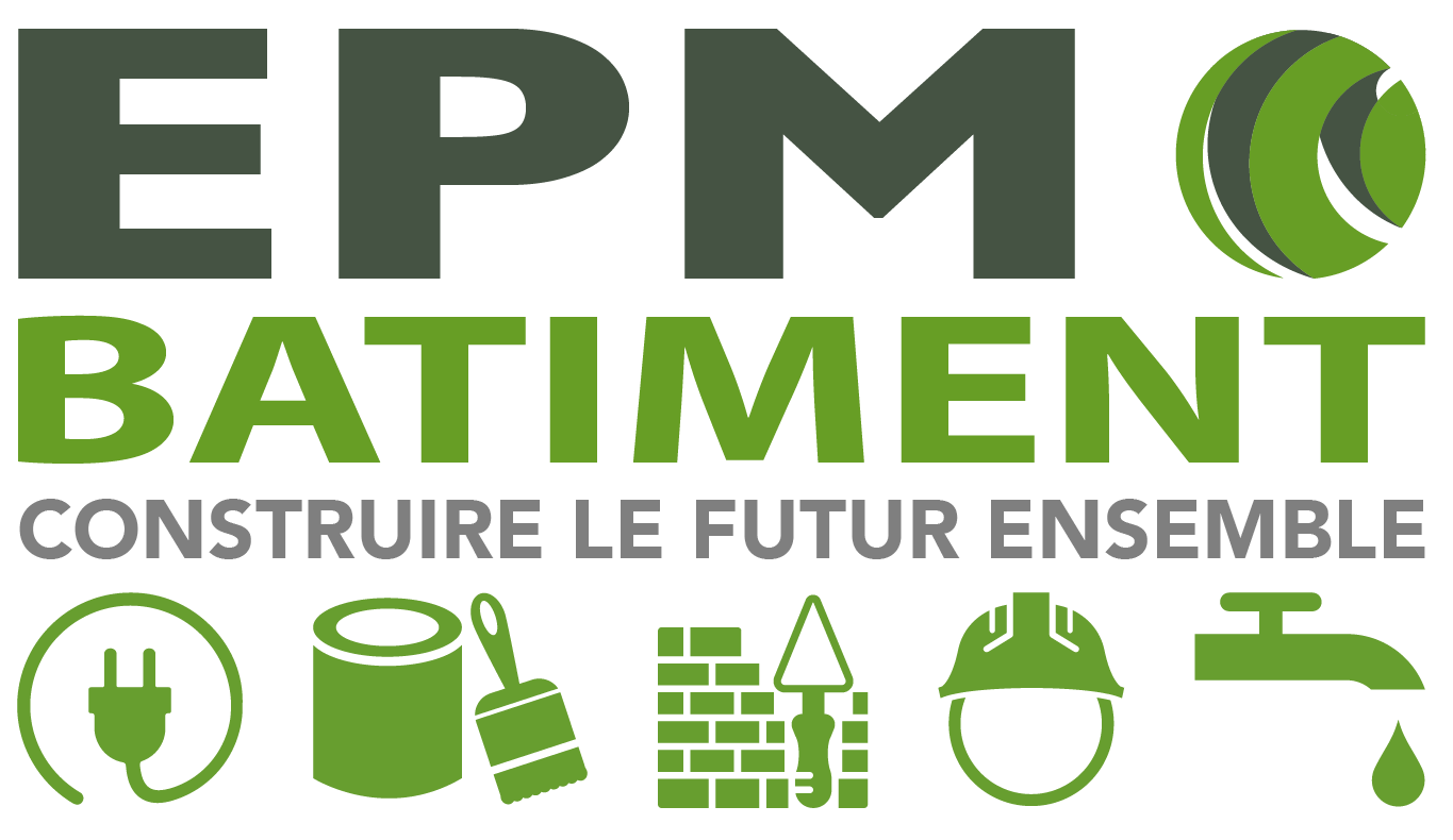 Logo de EPM BATIMENT, société de travaux en Petits travaux en électricité (rajout de prises, de luminaires ...)